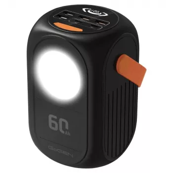 GoGen PB600001B powerbank 60000 mAh zwart