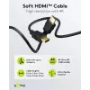Goobay 80105 soft high-speed HDMI-kabel met Ethernet - 5m zwart