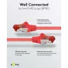 Goobay CAT 6 S/FTP (PiMF) patchkabel, rood, 5 m - CCA