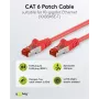 Goobay CAT 6 S/FTP (PiMF) patchkabel, rood, 5 m - CCA