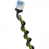 GOOBAY ultra-flexibele Cat.6a Slim patchkabel, U/FTP (zwart, 2m, extra korte stekkers) 74319