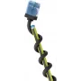 Goobay ultraflexibele CAT 6A patchkabel Slim U/UTP zwart - extra korte stekkers, 0,25 m, 10 Gbps 74238