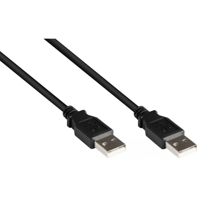 Good Connections Alcasa USB 2.0 kabel A naar A, 0,5 m, zwart