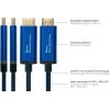 Good Connections GC 4520-CSF015B USB-C naar HDMI adapterkabel, 4K@60Hz, 1,5m, zwart