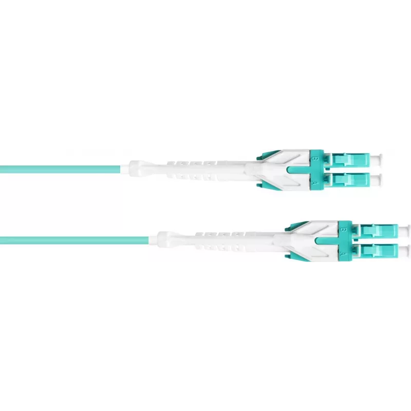 Good Connections OM3 duplex LC/LC Uniboot glasvezel-patchkabel, 50/125µm, LSZH, aqua, 5m LW-U805LC3