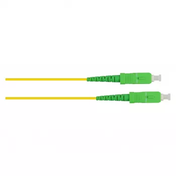 Good Connections OS2 Singlemode 9/125µm SC/SC Simplex glasvezel-patchkabel, LSZH, geel, 15m