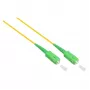 Good Connections OS2 singlemode glasvezel-patchkabel SC/SC 9/125µm 7,5m geel