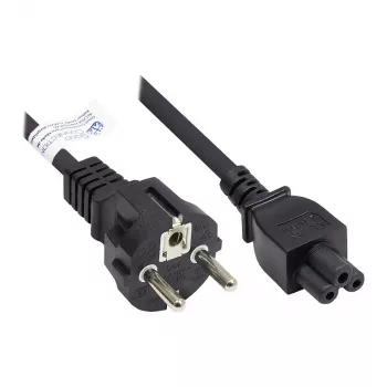 Good Connections netkabel CEE 7/7 naar C5 5m zwart