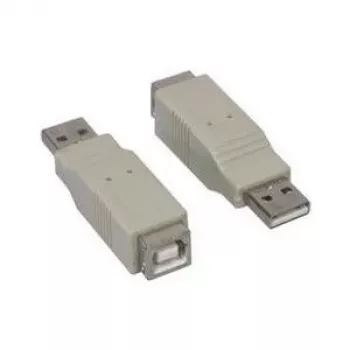Good Connections USB 2.0 adapter Type-A stekker naar Type-B bus, 480 Mbps, zwart (USB-AMBF)