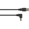 Good Connections USB 2.0 kabel A naar haaks B 1m zwart