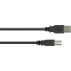 Good Connections USB 2.0-kabel Type-A naar Type-B - zwart - 0,5 m