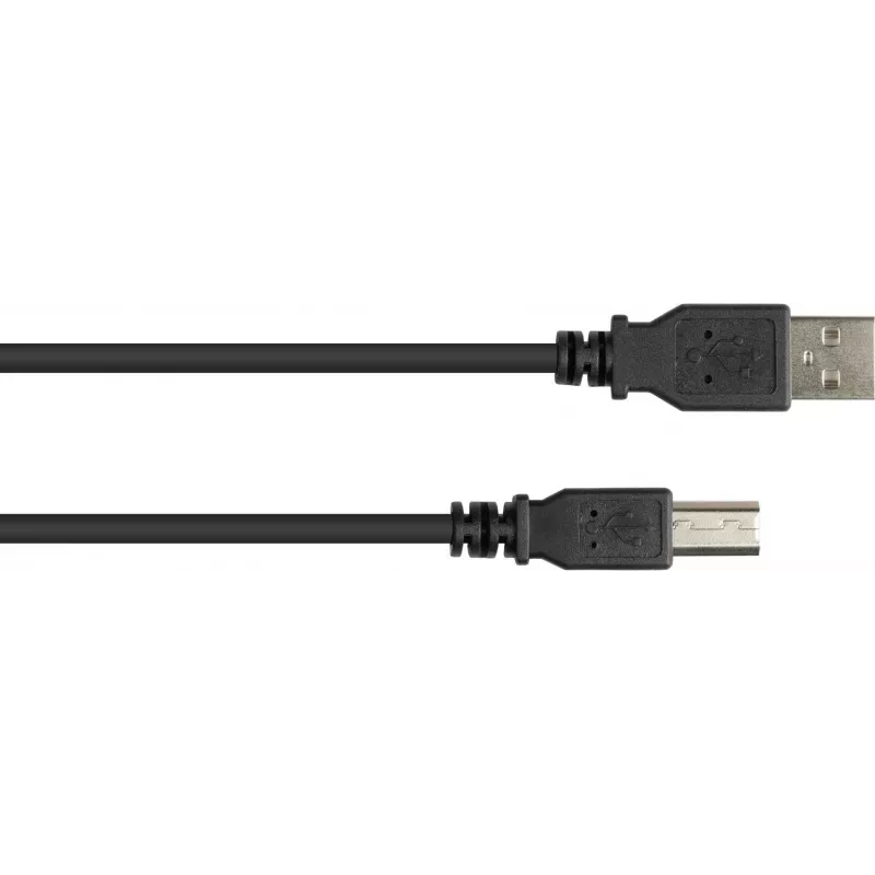 Good Connections USB 2.0-kabel Type-A naar Type-B - zwart - 0,5 m