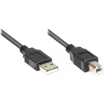 Good Connections USB 2.0-kabel Type-A naar Type-B - zwart - 0,5 m