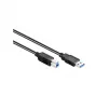 Good Connections USB 3.0 kabel A-B zwart 0,5m