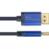GoodConnections Alcasa 4824-SF010B Mini DisplayPort naar DisplayPort-kabel 1m blauw 4K@60Hz