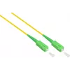 GoodConnections Alcasa LW-S920SASA OS2 singlemode glasvezel-patchkabel LC naar SC, 20 m, geel, LSZH