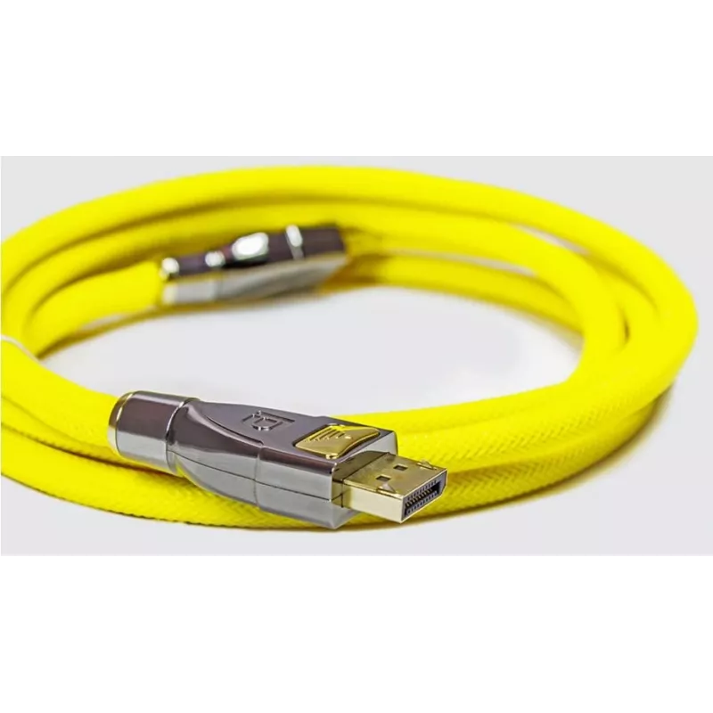 GoodConnections Alcasa Python DisplayPort 1.4 kabel 8K 60Hz 2m stekker naar stekker verguld GC-M0074