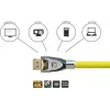 GoodConnections Alcasa Python DisplayPort 1.4 kabel 8K 60Hz 2m stekker naar stekker verguld GC-M0074