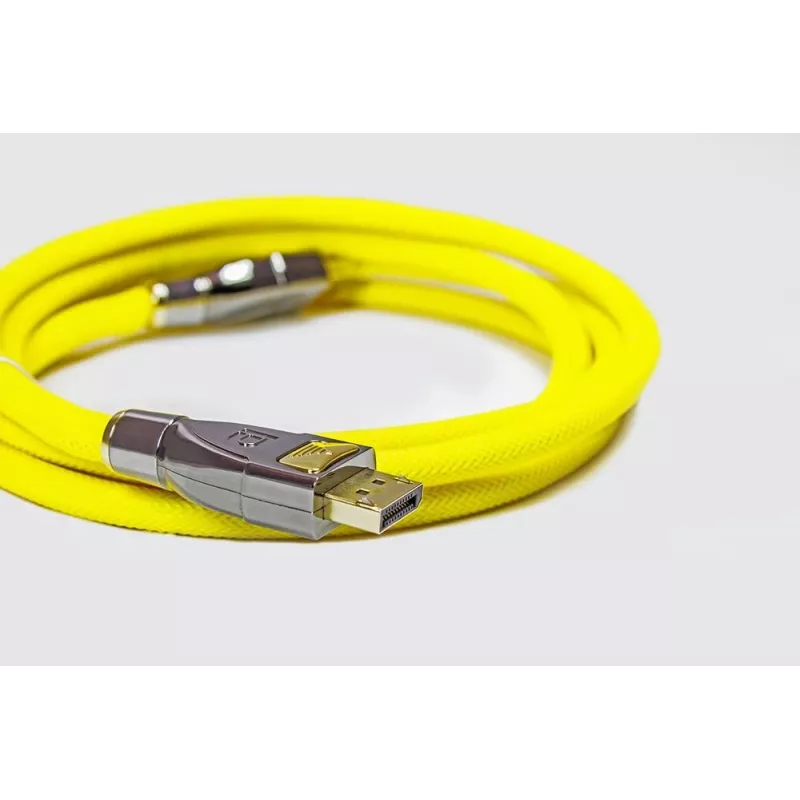 GoodConnections Alcasa Python DisplayPort 1.4 kabel 8K 60Hz 2m stekker naar stekker verguld GC-M0074