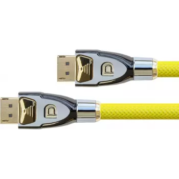 GoodConnections Alcasa Python DisplayPort 1.4 kabel 8K 60Hz 2m stekker naar stekker verguld GC-M0074