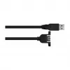 GoodConnections Alcasa UK20P-AEA-020S USB 2.0 verlengkabel, USB-A stekker naar USB-A bus, 2 m, zwart
