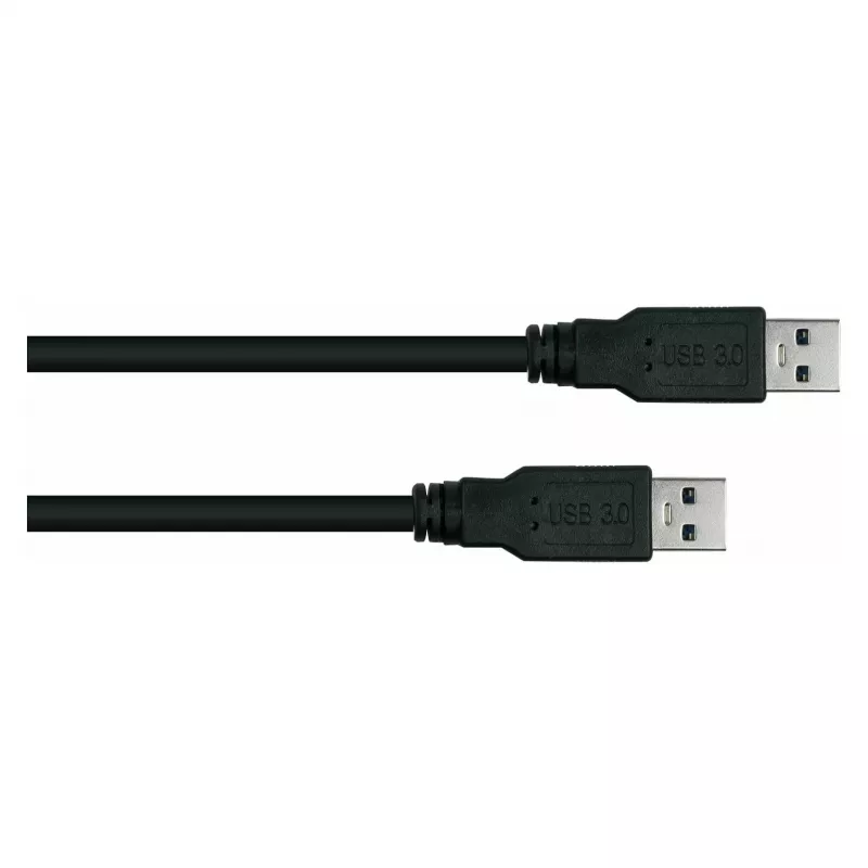 GoodConnections Alcasa UK30P-AA-018S USB 3.2 Gen 1 A-naar-A-kabel, 1,8 m, zwart