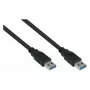 GoodConnections Alcasa UK30P-AA-018S USB 3.2 Gen 1 A-naar-A-kabel, 1,8 m, zwart