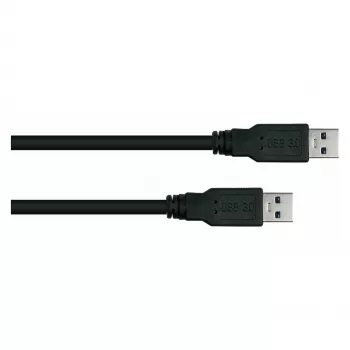 GoodConnections Alcasa USB 3.2 Gen 1 Type-A naar Type-A patchkabel 0,5 m zwart (UK30P-AA-005S)