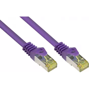 GoodConnections Cat.7 S/FTP patchkabel met RNS® Latch Protection, 40 m, violet 8070R-400V