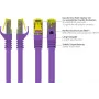 GoodConnections Cat.7 S/FTP patchkabel met RNS® Latch Protection, 40 m, violet 8070R-400V