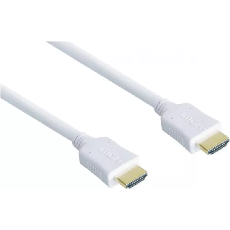 GoodConnections High-Speed HDMI-kabel met Ethernet - vergulde connectoren - wit - 1,5 m