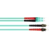 GoodConnections OM3 duplex multimode glasvezel-patchkabel LC/ST, 50/125, LSZH, verwisselbare polariteit, 1m