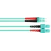 GoodConnections OM3 duplex multimode glasvezel-patchkabel SC naar LC, 50/125 µm, 1m, LSZH aqua LW-801LS3