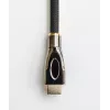 GoodConnections PYTHON Series high-speed HDMI-kabel met Ethernet, 4K UHD 60Hz, 18Gbps, verguld, nylon gevlochten, 3m, zwart (GC-M0018)