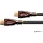 GoodConnections PYTHON Series high-speed HDMI-kabel met Ethernet, 4K UHD 60Hz, 18Gbps, verguld, nylon gevlochten, 3m, zwart (GC-M0018)
