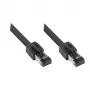 GoodConnections RNS® Cat.8.1 S/FTP patchkabel, 0,5m, zwart, LSZH, 40 Gbit/s, 2000 MHz