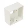 GoodConnections opbouwbehuizing 80x80x40mm parelwit RAL 1013 GC-N0029