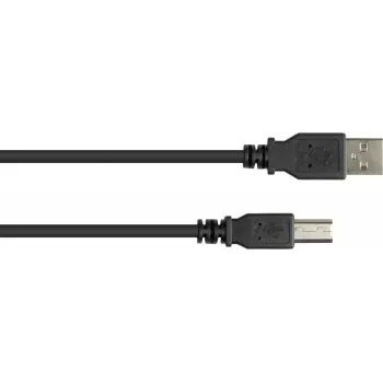 GoodConnections USB 2.0 Type-A naar Type-B kabel, 5m, zwart 2510-5OFS