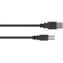 GoodConnections USB 2.0 Type-A naar Type-B kabel, 5m, zwart 2510-5OFS