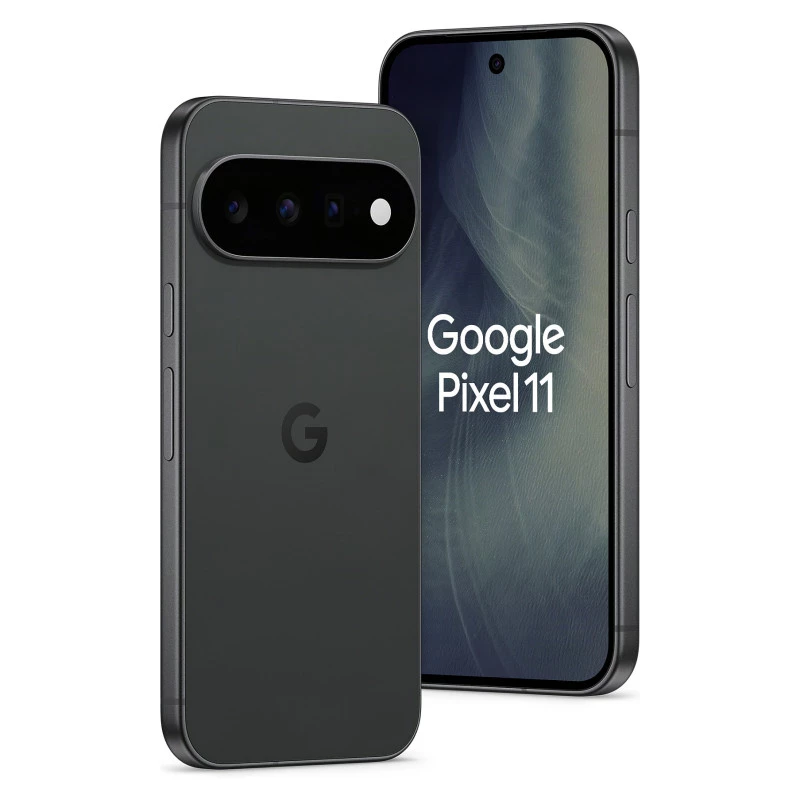 Google Pixel 11 5G smartphone, 6,3 inch OLED 120Hz, 12GB RAM, 256GB opslag, dual-sim, Obsidian, Android 17, EU/UK