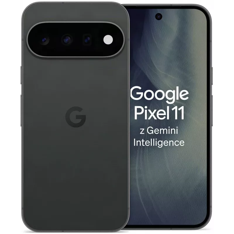 Google Pixel 11 5G smartphone, 6.3 inch OLED 120Hz, 12GB RAM, 512GB, Obsidian, dual-sim (UK/EU)
