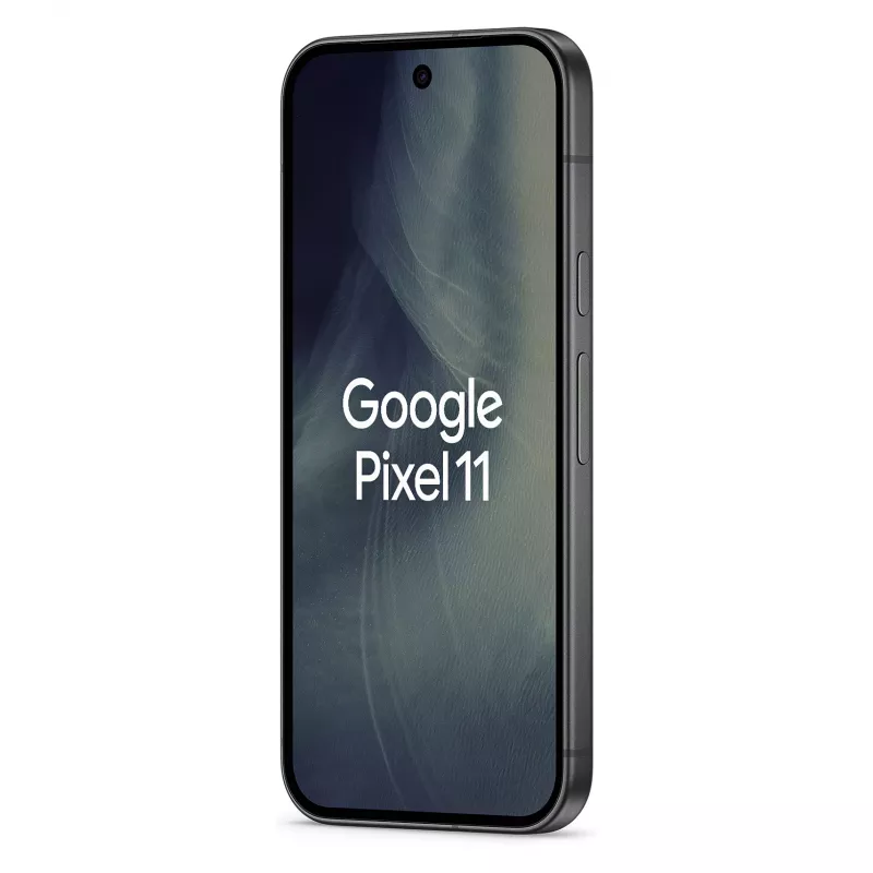 Google Pixel 11 5G smartphone, 6.3 inch OLED 120Hz, 12GB RAM, 512GB, Obsidian, dual-sim (UK/EU)