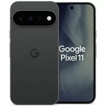 Google Pixel 11 5G smartphone, 6.3 inch OLED 120Hz, 12GB RAM, 512GB, Obsidian, dual-sim (UK/EU)
