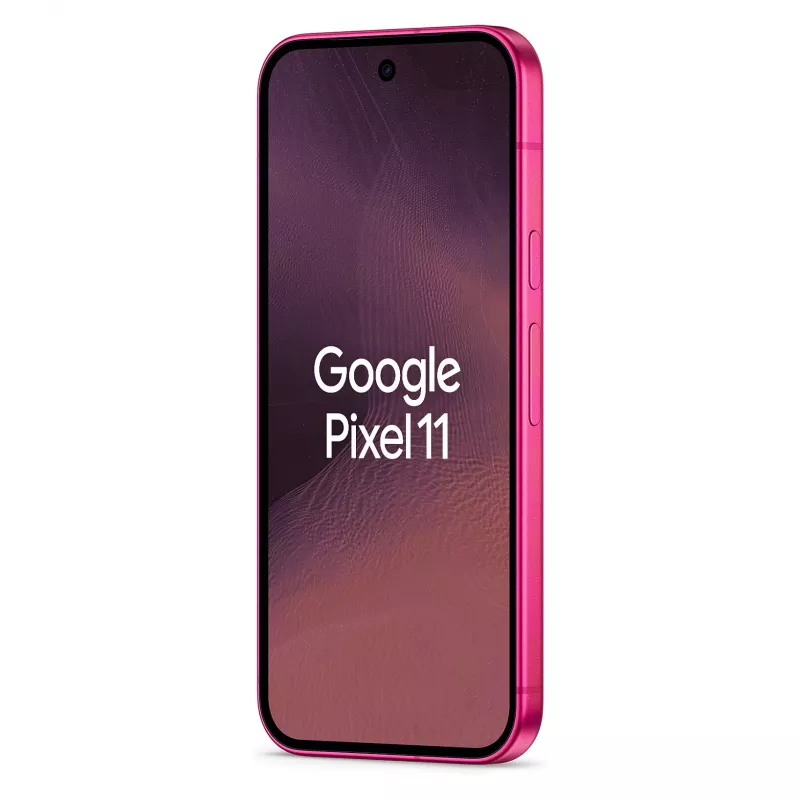 Google Pixel 11 5G smartphone, 6,3 inch OLED 120Hz, 12GB RAM, 512GB, triple-camera 48MP, Dual-SIM, hibiscus