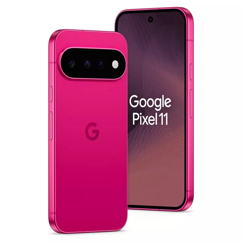 Google Pixel 11 5G smartphone, 6,3 inch OLED 120Hz, 12GB RAM, 512GB, triple-camera 48MP, Dual-SIM, hibiscus