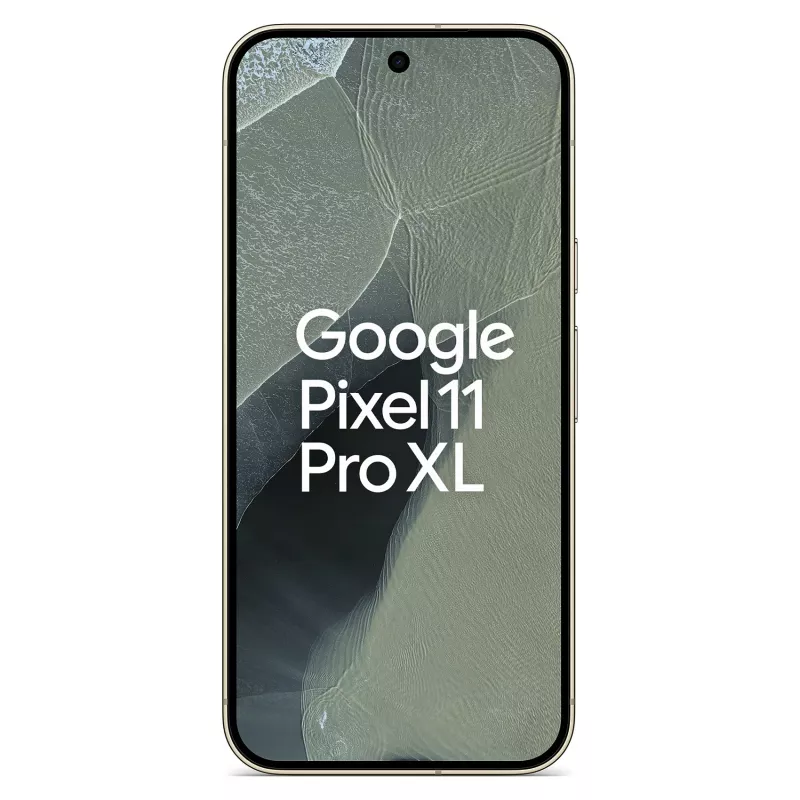 Google Pixel 11 Pro XL 5G smartphone, 12GB RAM, 256GB, olijf, Dual SIM, 6,8 inch OLED 120Hz
