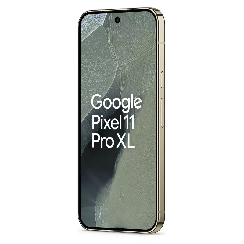 Google Pixel 11 Pro XL 5G smartphone, 12GB RAM, 256GB, olijf, Dual SIM, 6,8 inch OLED 120Hz