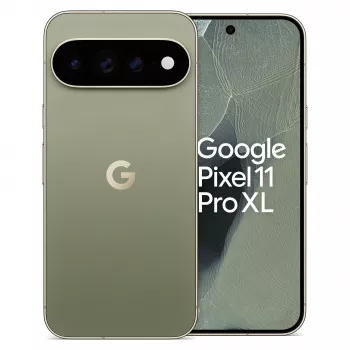 Google Pixel 11 Pro XL 5G smartphone, 12GB RAM, 256GB, olijf, Dual SIM, 6,8 inch OLED 120Hz