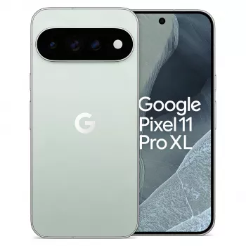 Google Pixel 11 Pro XL 5G smartphone, 12GB RAM, 256GB opslag, 6,8 inch OLED 120Hz, dual-sim, Fog