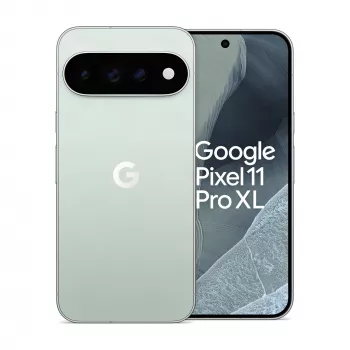 Google Pixel 11 Pro XL 5G smartphone, 12GB RAM, 256GB opslag, 6,8 inch OLED 120Hz, dual-sim, Fog